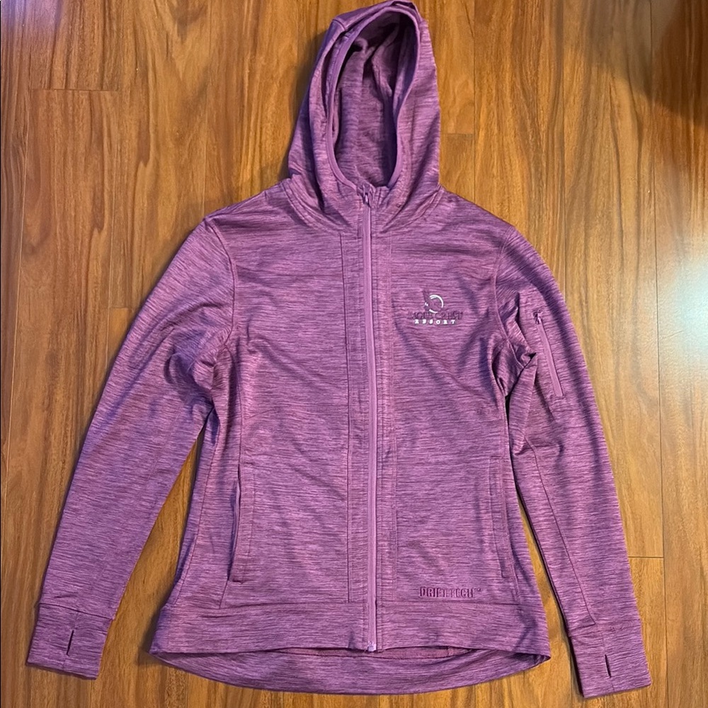 Women's Purple Hoodie Jacket